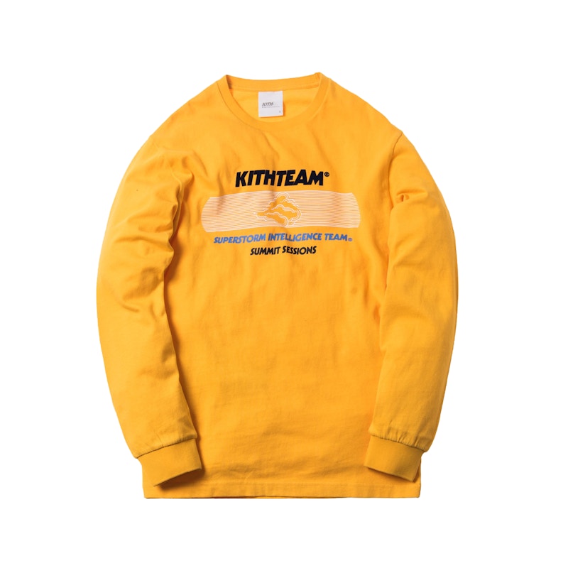 Kith Team L/S Tee Gold