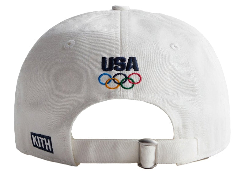 Kith Team USA Cap White