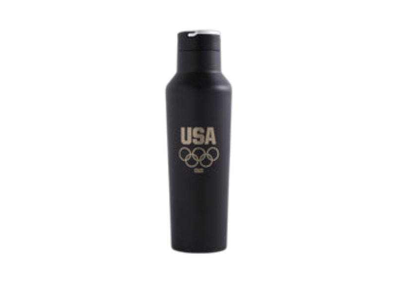 Kith Team USA Olympic Corkcicle Bottle Black