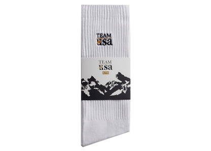 Kith Team USA Socks White