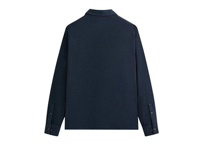Kith Terry Boxy Collared Overshirt Nocturnal