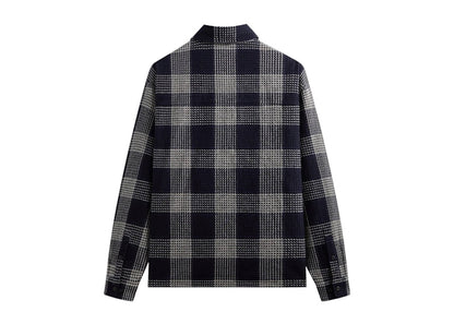 Kith Textured Plaid Deon Shirt Nocturnal