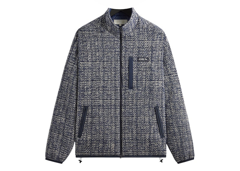 Kith Textured Tweed Claremont Full Zip Cave
