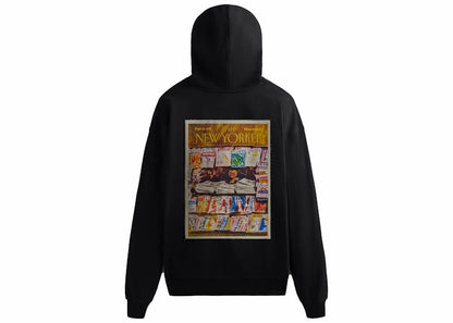 Kith The New Yorker Newsstand Hoodie Black