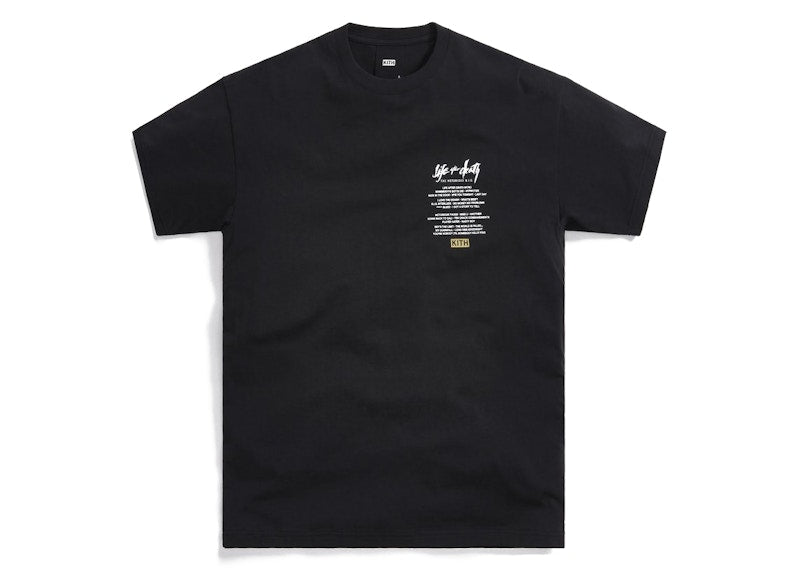 Kith The Notorious B.I.G Life After Death Tee Black