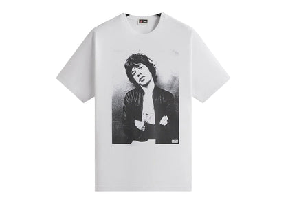 Kith The Rolling Stones Mick Photo Vintage Tee White