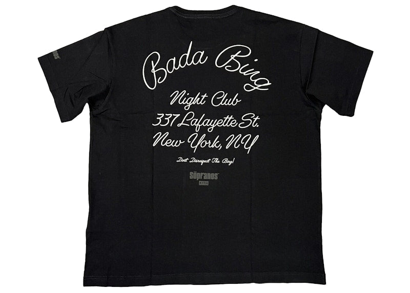 Kith The Sopranos Bada Bing (In-Store Exclusive) Tee Black