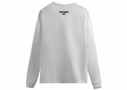 Kith The Wire Omar Back L/S Tee White