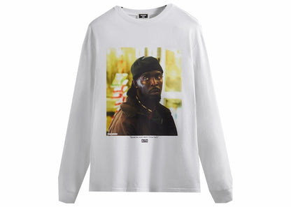 Kith The Wire Omar Back L/S Tee White