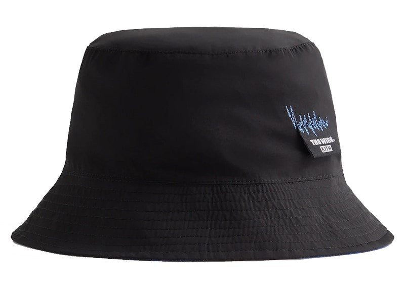 Kith The Wire Phone Tap Reversible Bucket Hat Black