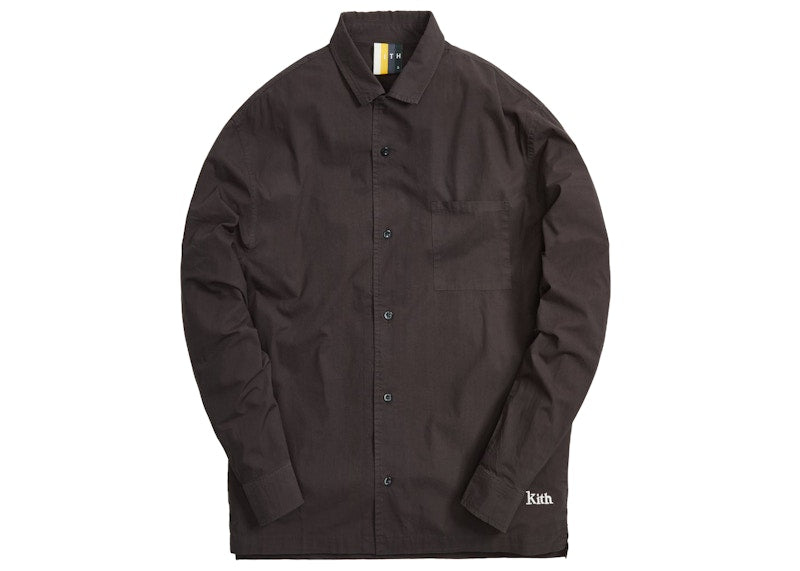 Kith Thompson Camp Collar L/S Shirt Kindling