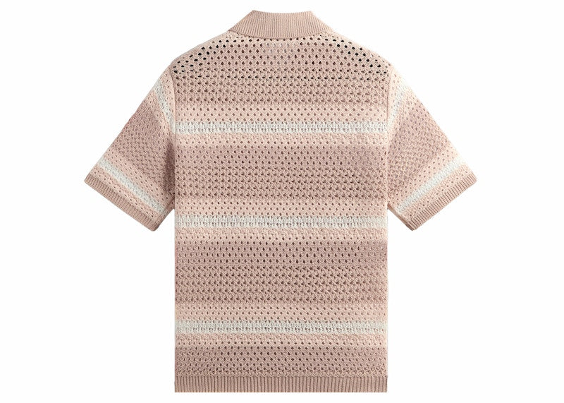 Kith Thompson Crochet Buttondown Frosty Rose