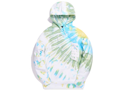 Kith Tie Dye Williams I Hoodie Green