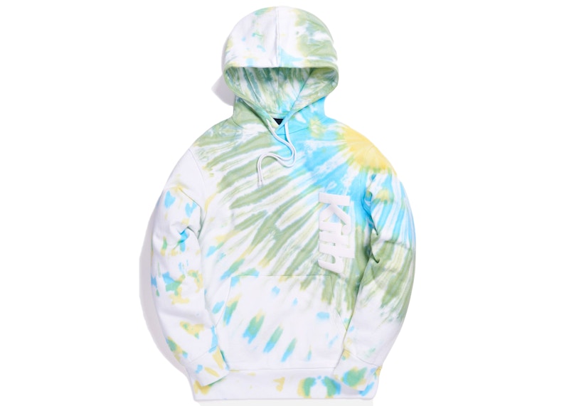 Kith Tie Dye Williams I Hoodie Green