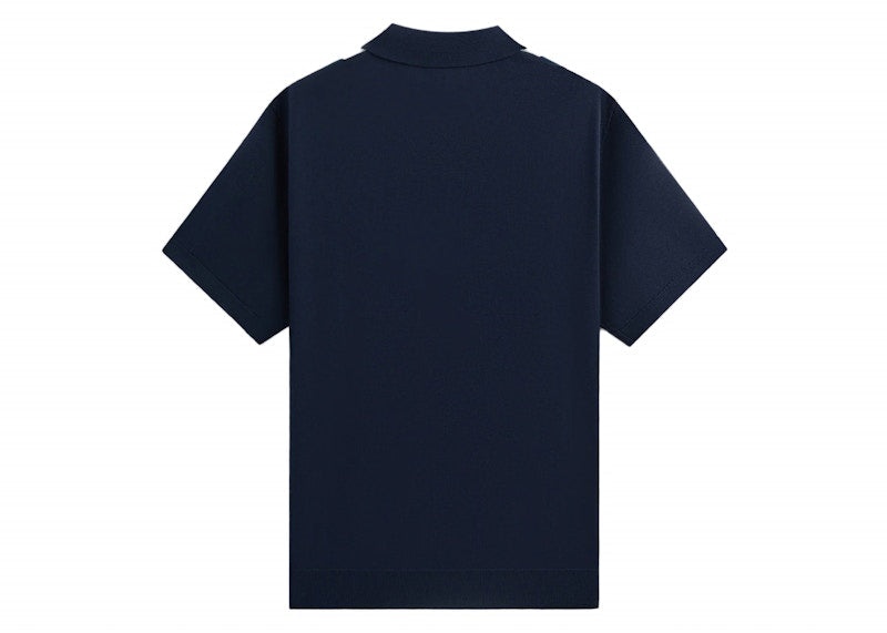 Kith Tilden Short Sleeve Button Up Polo Nocturnal
