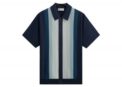 Kith Tilden Short Sleeve Button Up Polo Nocturnal
