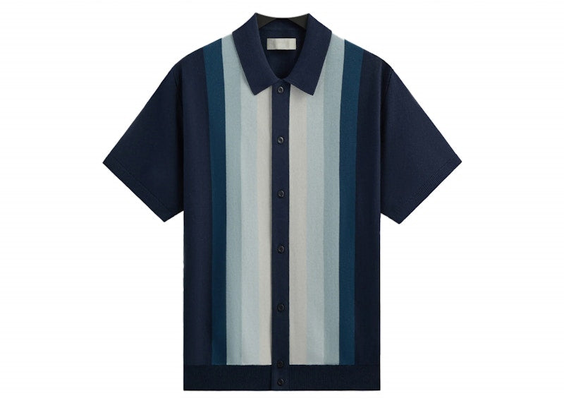 Kith Tilden Short Sleeve Button Up Polo Nocturnal