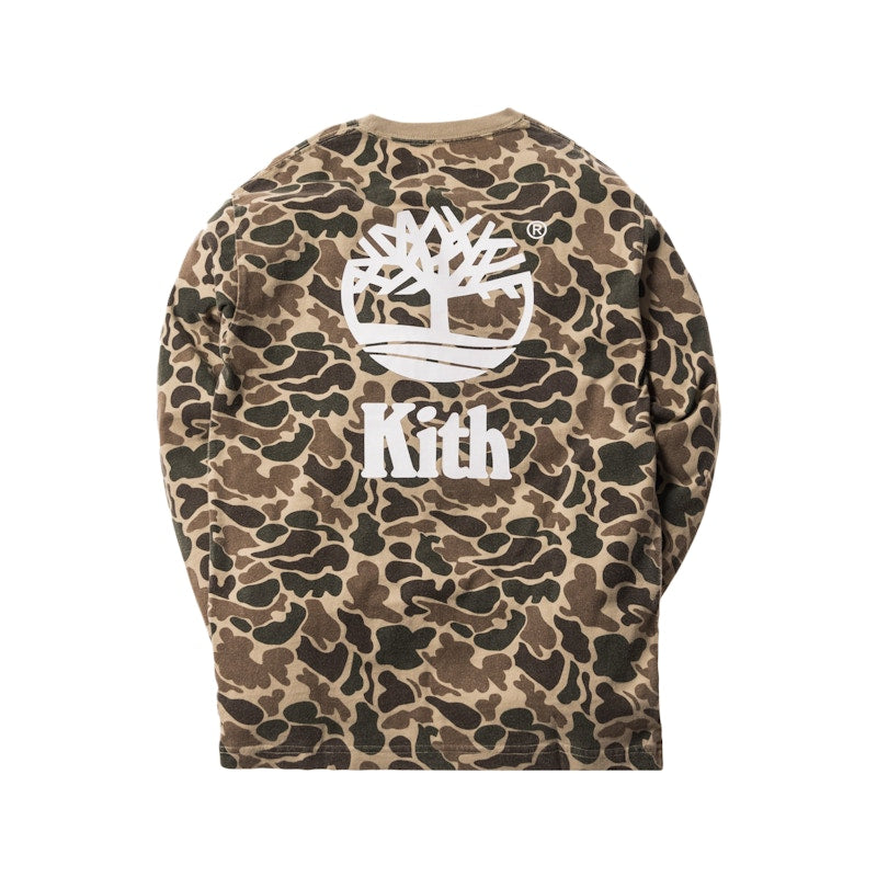 Kith Timberland LS Tee Duck Camo
