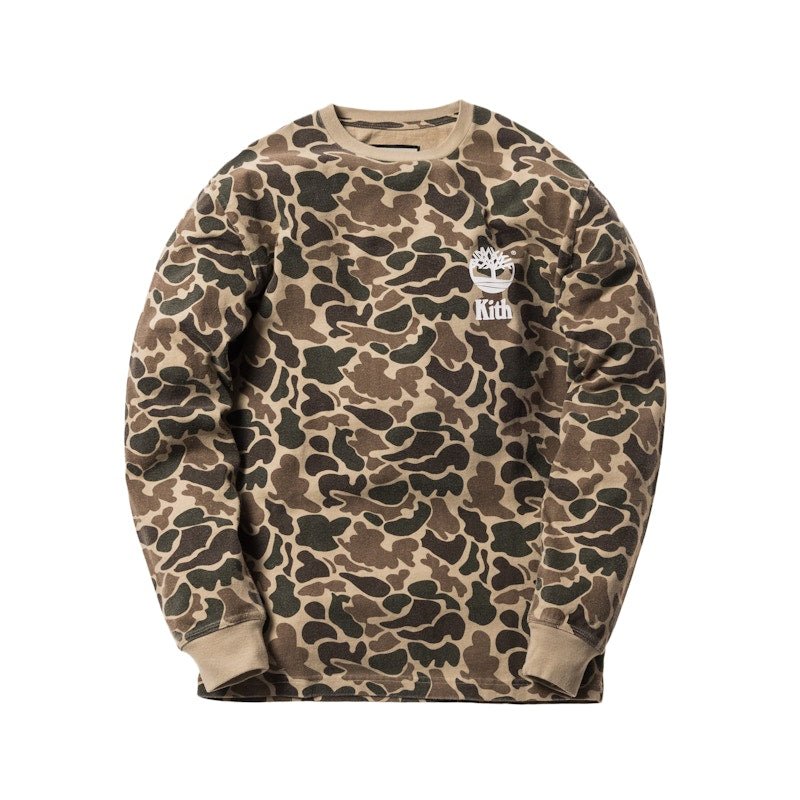 Kith Timberland LS Tee Duck Camo