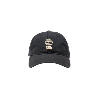 Kith Timberland Washed Canvas Cap Black