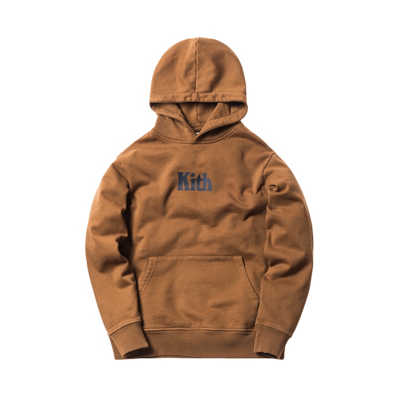 Kith Timberland Williams Hoodie Duck Brown
