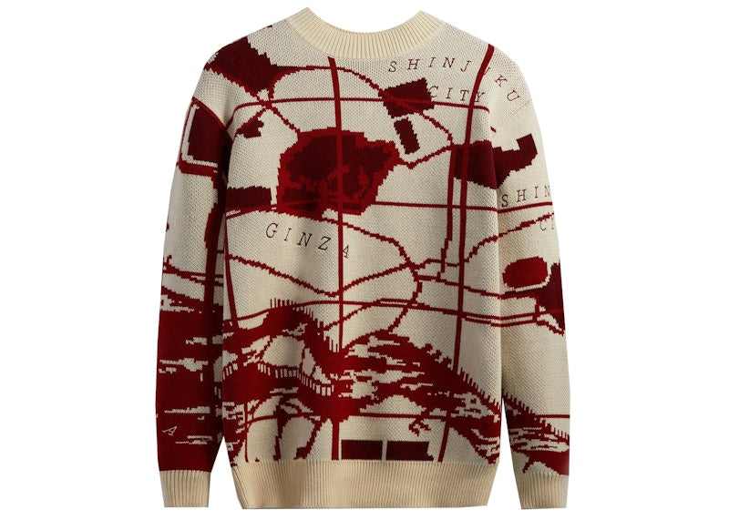 Kith Tokyo Atlas Crewneck Sandrift