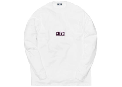Kith Track Paneled L/S Tee White