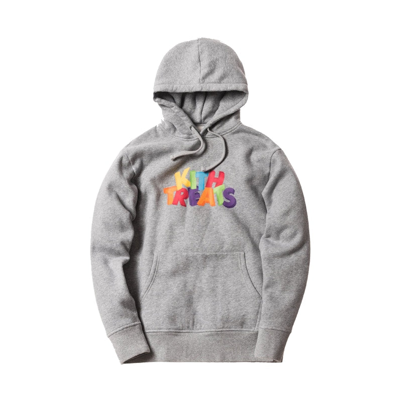 Kith Treats 3D Hoodie Heather Grey