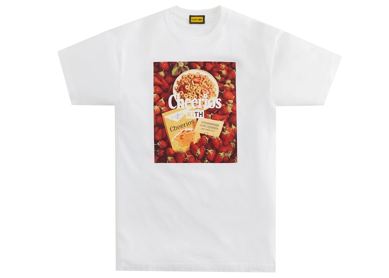 Kith Treats Cheerios Strawberry Vintage Tee White