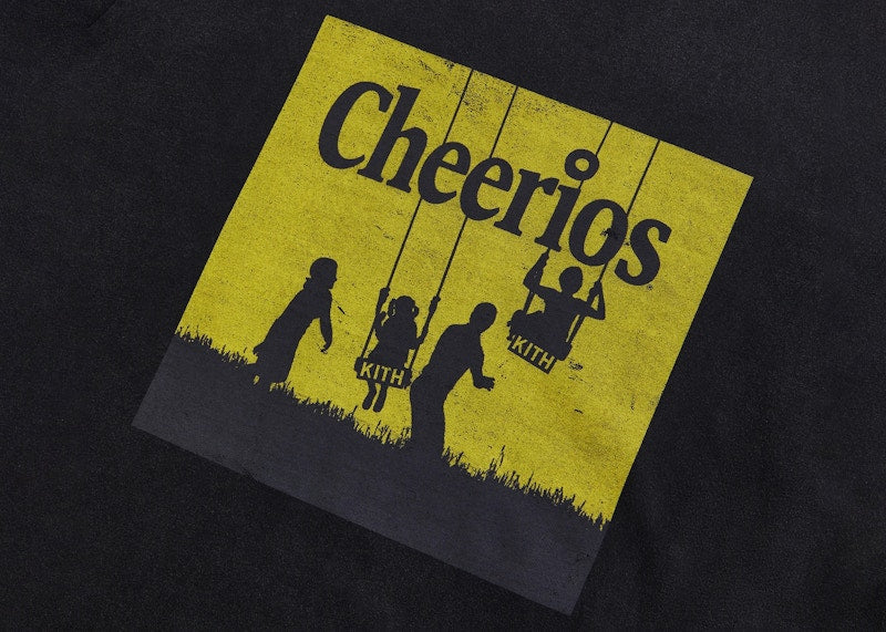 Kith Treats Cheerios Vintage Ad Tee Black