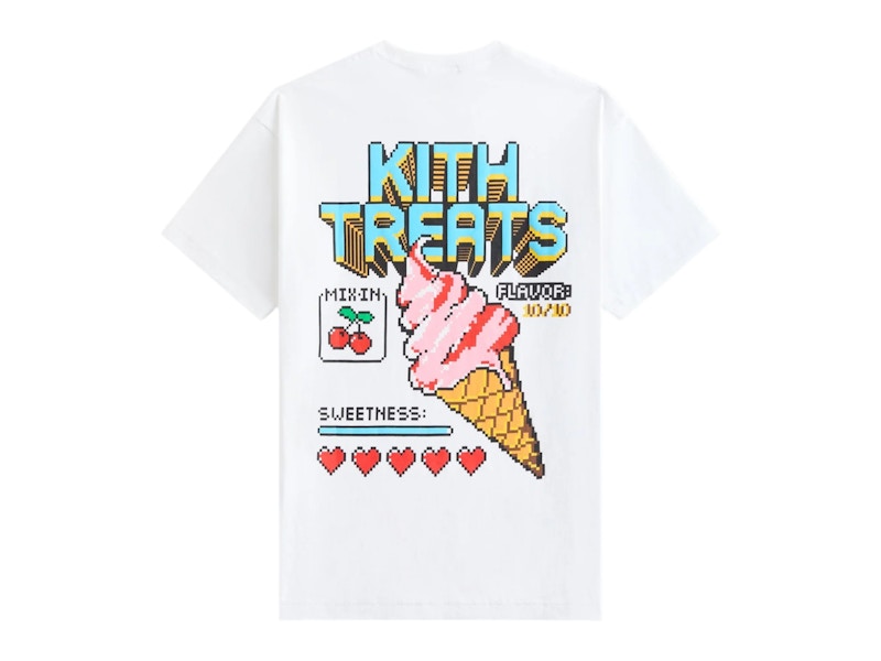 Kith Treats Cherry Arcade Tee White
