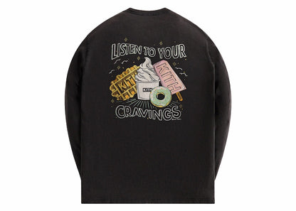 Kith Treats Cravings Vintage Long Sleeve Tee Black