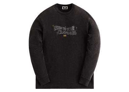 Kith Treats Cravings Vintage Long Sleeve Tee Black