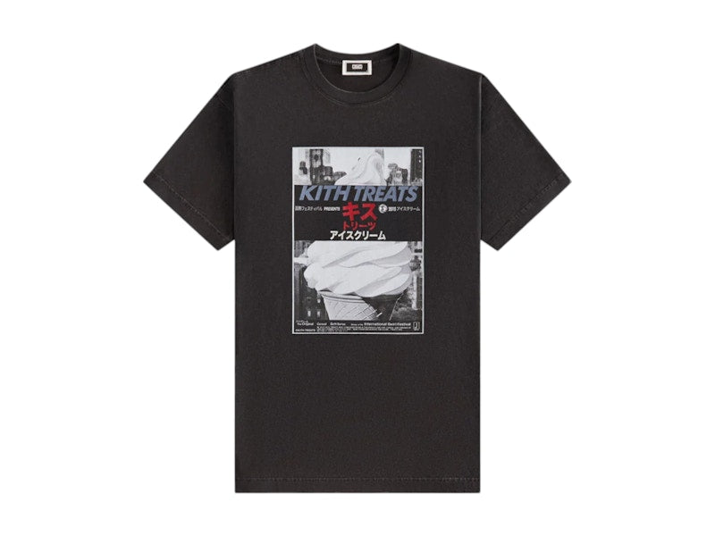 Kith Treats Double Feature Vintage Tee Black