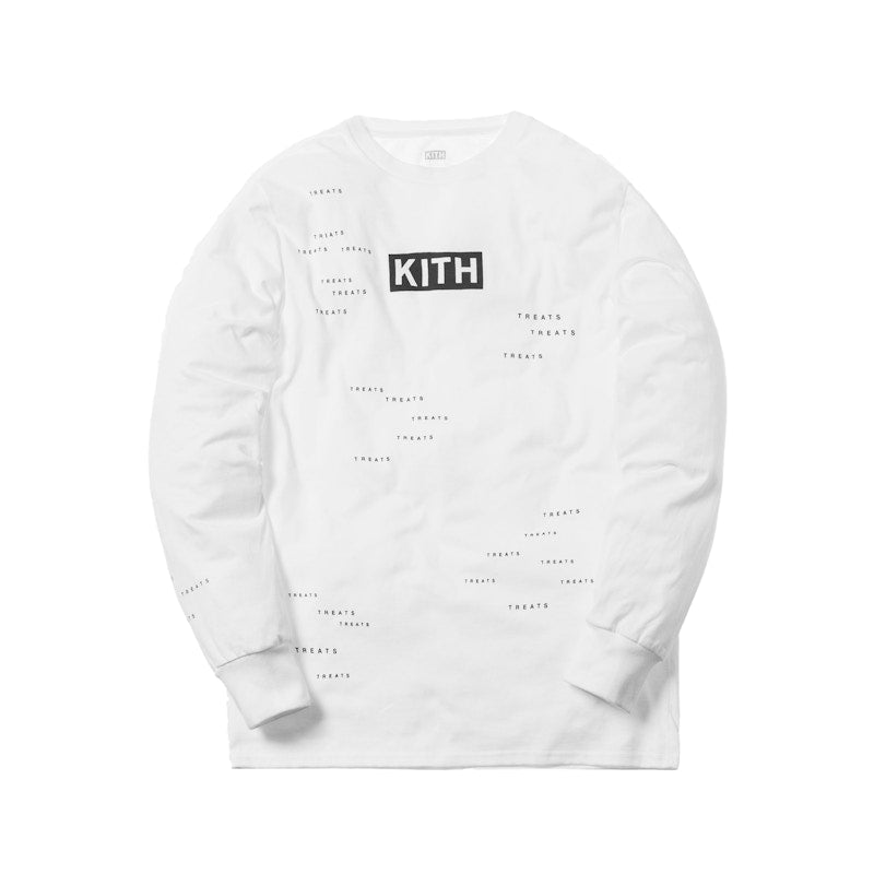Kith Treats Encrpyted L/S Tee White