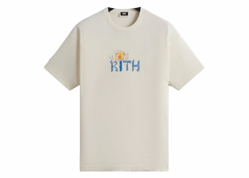 Kith Treats Hanukkah Shamash Tee Sandrift