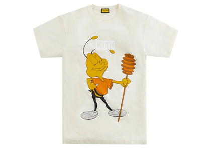 Kith Treats Honey Nut Cheerios Buzz Bee Vintage Tee Sandrift
