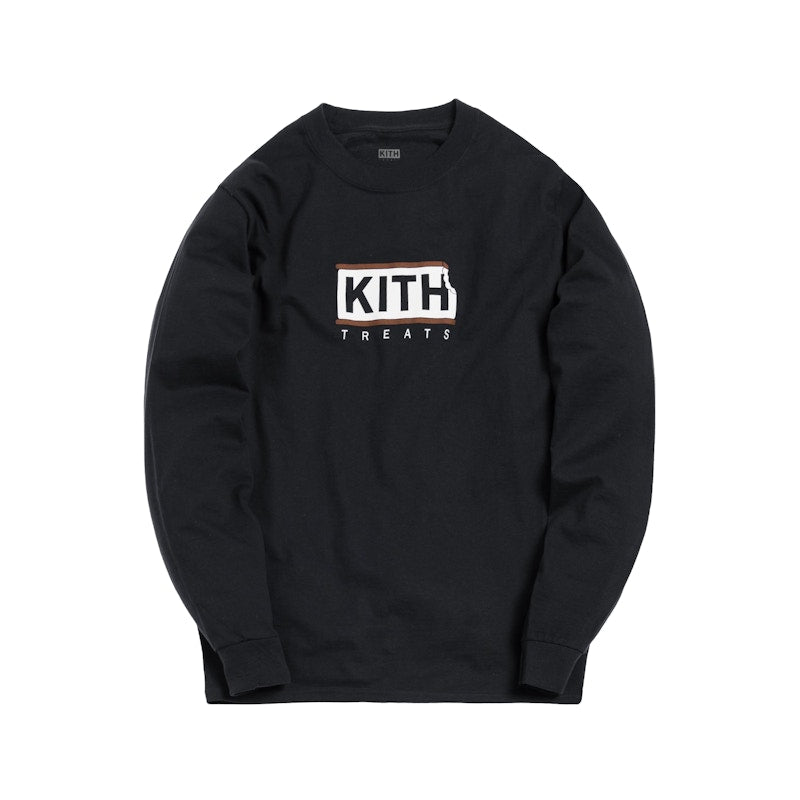Kith Treats Ice Cream Sandwich L/S Tee Black