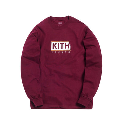 Kith Treats Ice Cream Sandwich L/S Tee Maroon