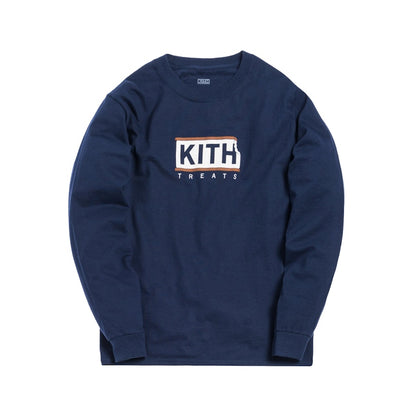 Kith Treats Ice Cream Sandwich L/S Tee Navy