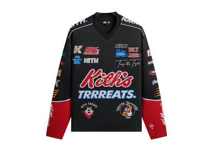 Kith Treats Kellogg’s Frosted Flakes Cereal Tony the Tiger Agu Jersey Black
