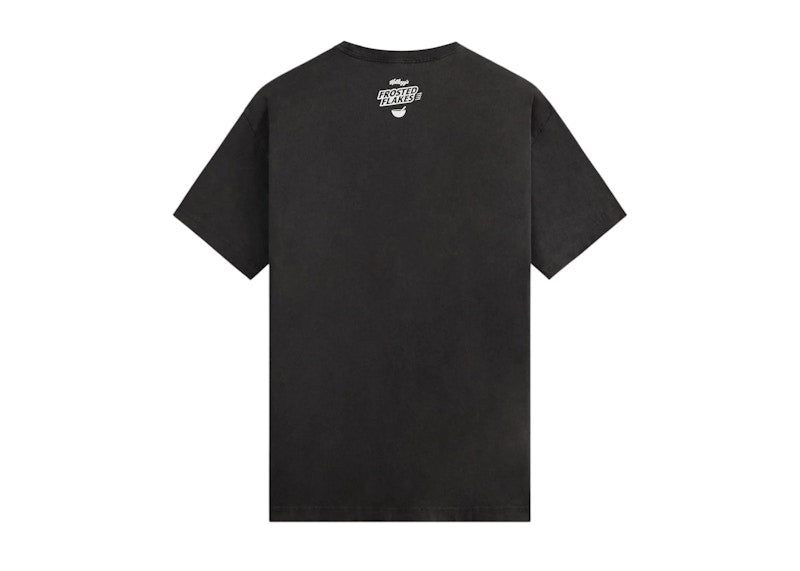 Kith Treats Kellogg’s Frosted Flakes Cereal Tony the Tiger Cereal Box Vintage Tee Black