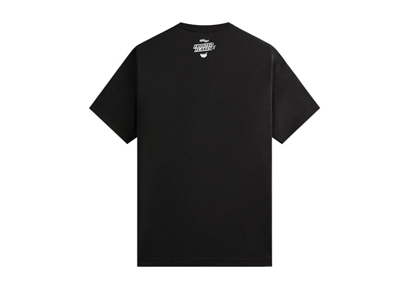 Kith Treats Kellogg’s Frosted Flakes Cereal Tony the Tiger Classic Logo Tee Black