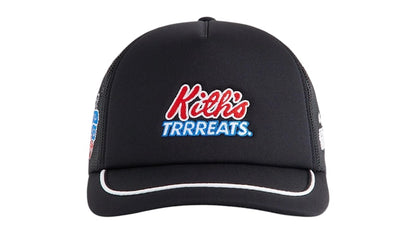 Kith Treats Kellogg’s Frosted Flakes Cereal Tony the Tiger Nolan Trucker Hat Black Beauty