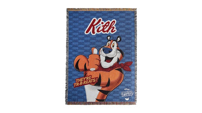 Kith Treats Kellogg’s Frosted Flakes Cereal Tony the Tiger Tapestry Blanket Current