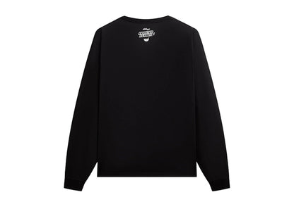 Kith Treats Kellogg’s Frosted Flakes Cereal Tony the Tiger They're Treats Long Sleeve Tee Black
