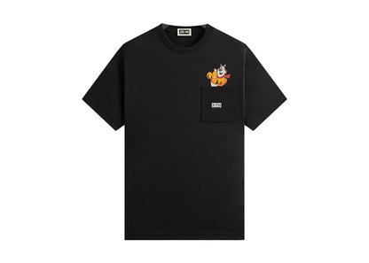 Kith Treats Kellogg’s Frosted Flakes Cereal Tony the Tiger Tony Signature Tee Black