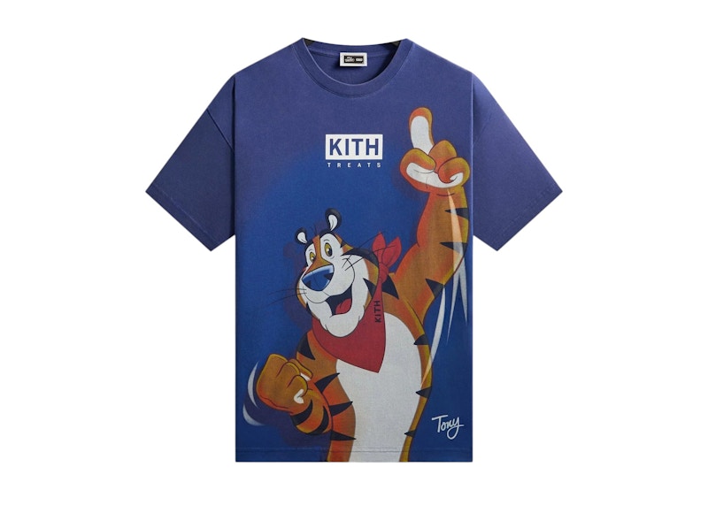 Kith Treats Kellogg’s Frosted Flakes Cereal Tony the Tiger Vintage Tee Current