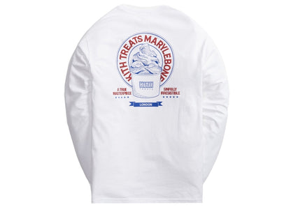 Kith Treats London Academy L/S Tee White