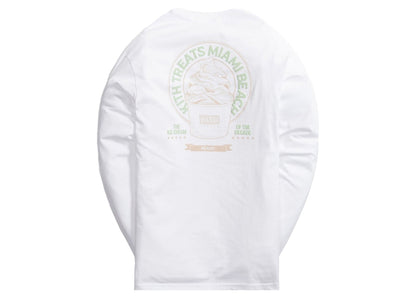 Kith Treats Miami Academy L/S Tee White
